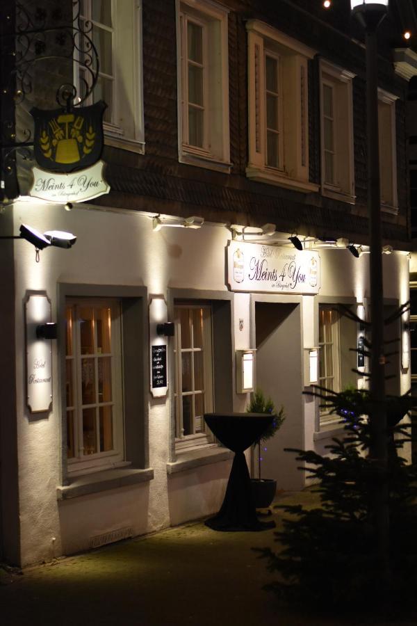 Hotel Restaurant Meints4You Im Burgerhof Recklinghausen Exterior photo